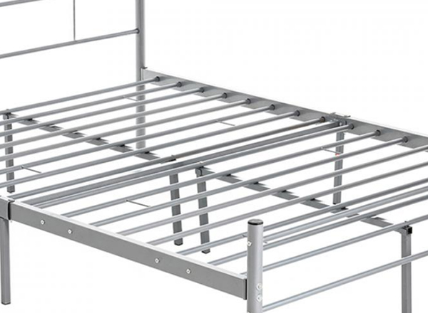 iron double bed frame, steel double bed