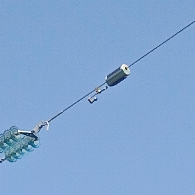 2023.11.09 輸電線路在線監(jiān)測云臺球機(jī)裝置  設(shè)備安裝案例