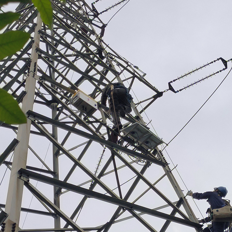 2024.05.20 輸電線路非接觸式故障診斷裝置   安裝案例