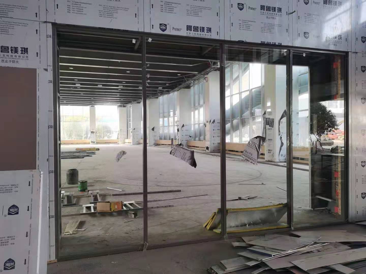 杭州亞運會場館工程防火隔斷案例