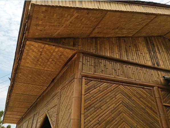 竹房子建筑在造型上要要富有创意