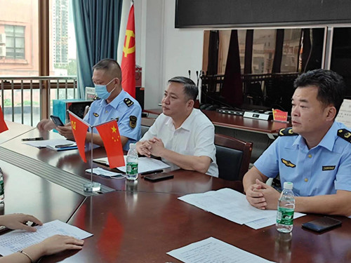 海口市市场监管局秀英分局召开进口冷链经营单位疫情防控培训约谈会