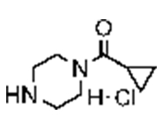 cyclopropyl(piperazin-1-yl)methanone hydrochloride