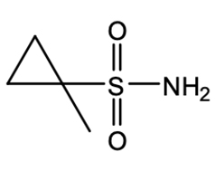 1-methylcyclopropane-1-sulfonamide  1-甲基环丙烷-1-磺酰胺  669008-26-8