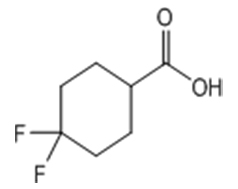 4,4-difluorocyclohexane-1-carboxylic acid   4.4-二氟环己烷甲酸