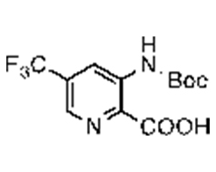 3-((tert-butoxycarbonyl)amino)-5-(trifluoromethyl)picolinic acid