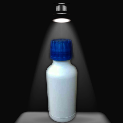 白色獸藥品塑料瓶