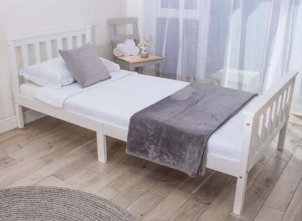 queen size slatted bed, slat support bed