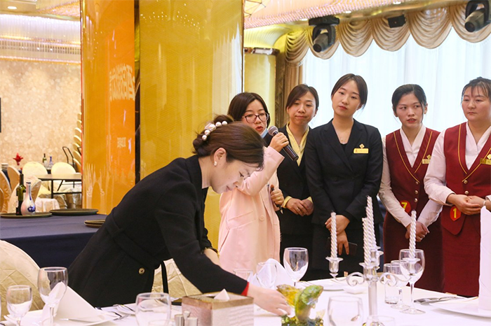 CQ9电子金砖酒店举行技能比武大赛