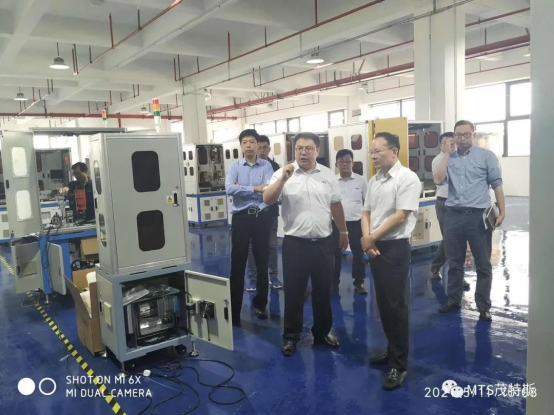 Mudu town Party Secretary Zhou Xuebin visited MTS