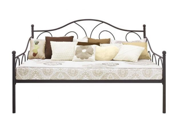 industrial daybed frame, wrought iron daybed frame