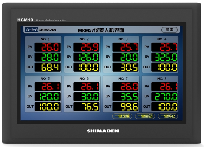 HCM人機(jī)界面（MRM57模塊）