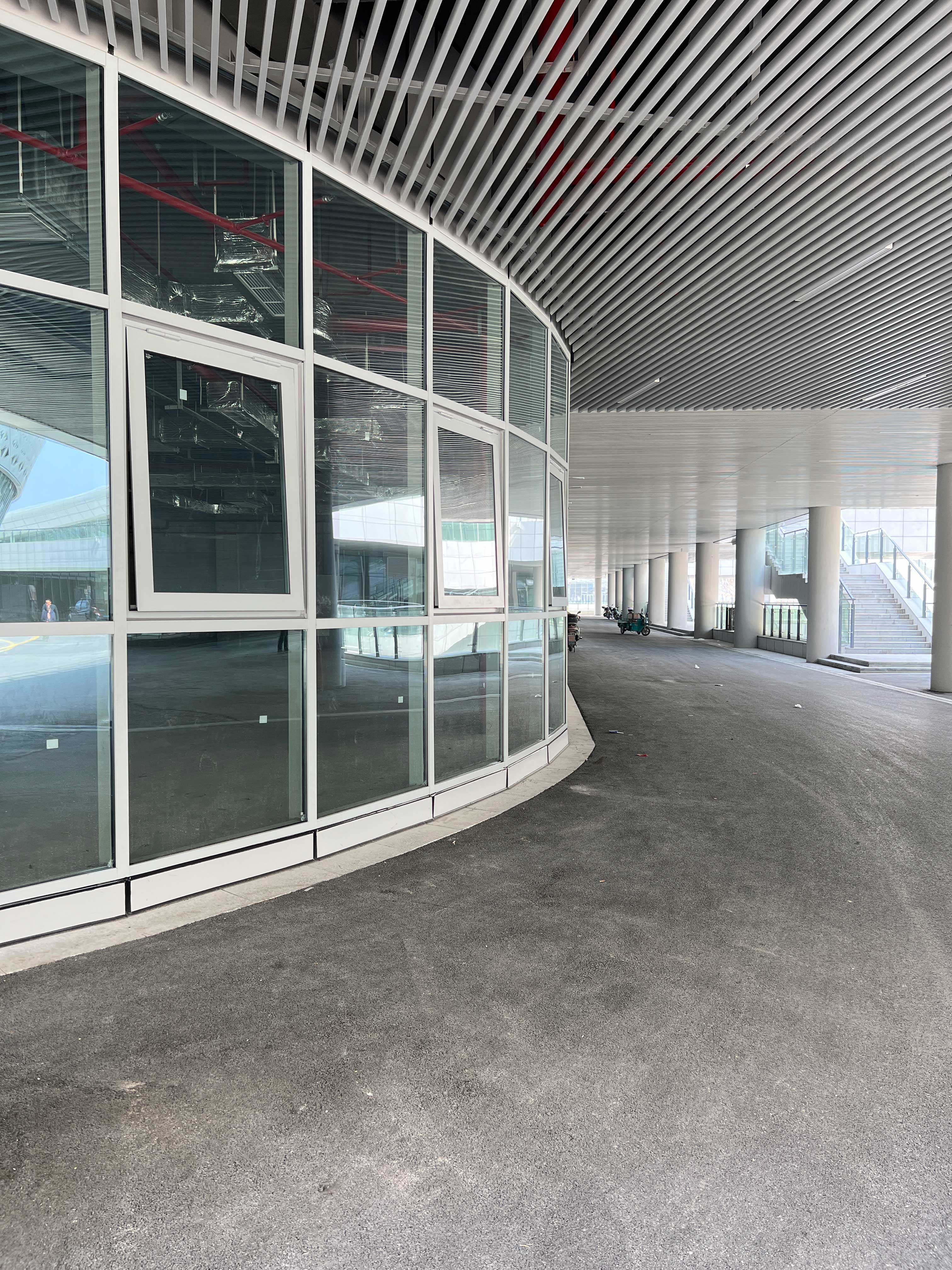 泰州體育公園江蘇省省運會會館工程防火幕墻案例