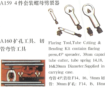 扩孔工具、切管弯管工具