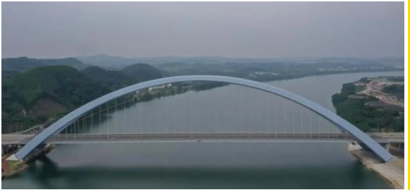 柳州市官塘大桥获得“中国钢结构金奖”