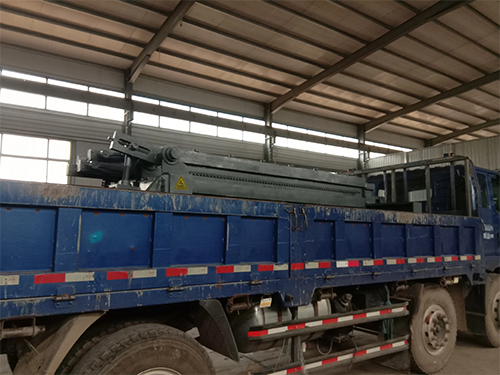 小型臥式石籠網機裝車發貨