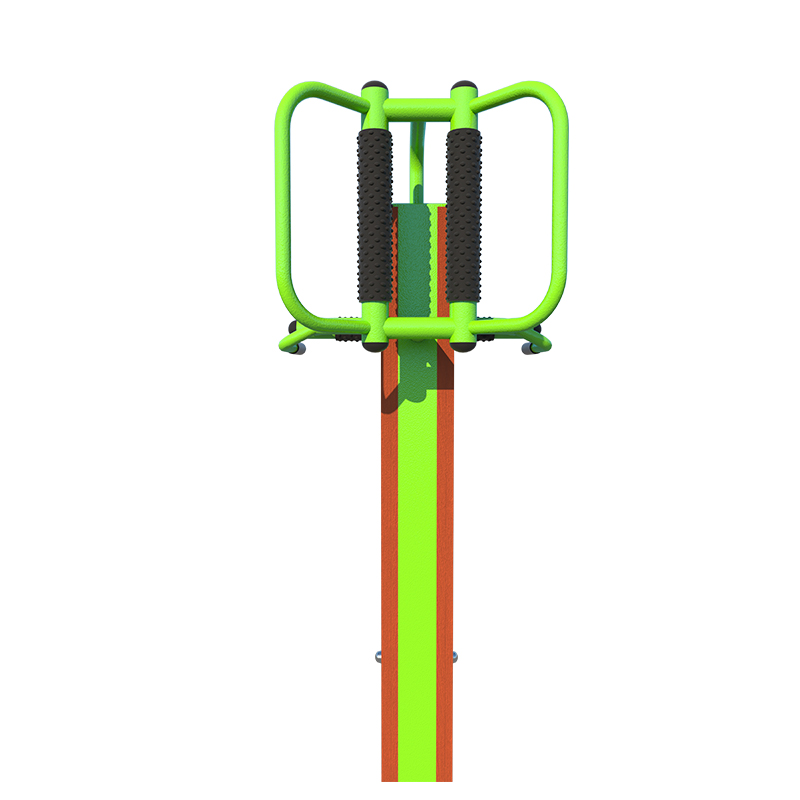 Vertical waist and back massager