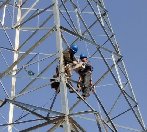 輸電線路故障巡視，架空線路圖像監測裝置（AI槍機）