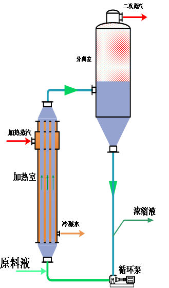 蒸發器主體結構選型說明（列管）