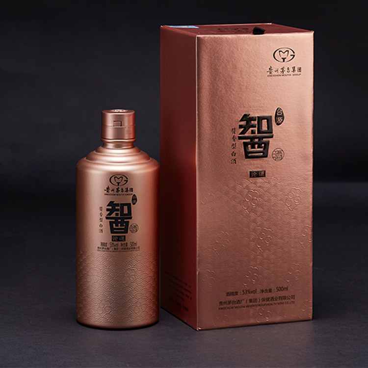 貴州茅臺集團臺源智酒【論道】53度500ML醬香型單瓶禮盒裝
