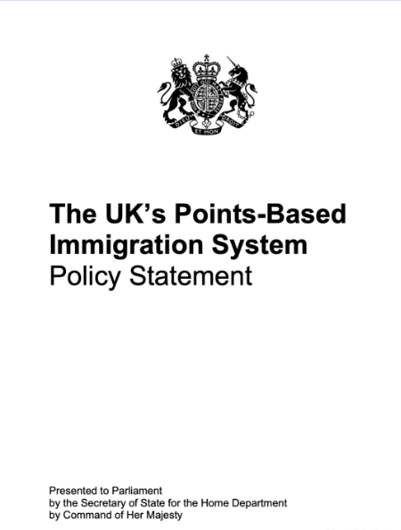 英國脫歐后發布移民新政！留英的小伙伴注意