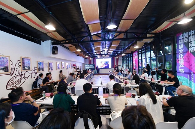 非遗赋能 共话发展 第九届成都国际非遗节城市产业推介交流会成功举行