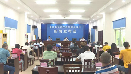 海南保亭县召开知识产权发展与保护新闻发布会 公布首 个完成地理标志产品标准全覆盖的市县