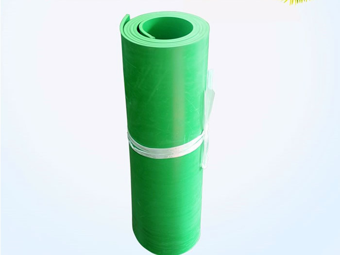 Antistatic insulating rubber sheet