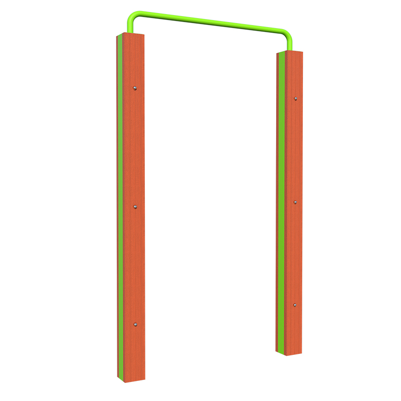 Single pull-up bar station