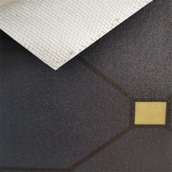 涤沦十字布基加强底墙布