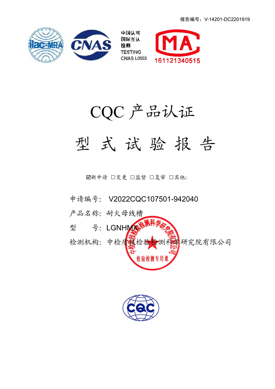 LGNHMX 耐火2500-100 试验报告