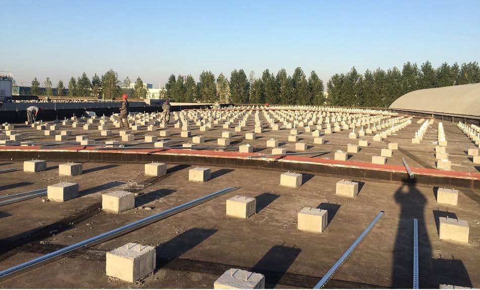衢州娃哈哈 2.1MW 屋頂分布式發(fā)電項(xiàng)目--支架、橋架、低壓側(cè)安裝