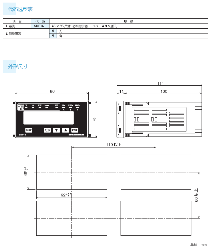 SDP16(功率监测)