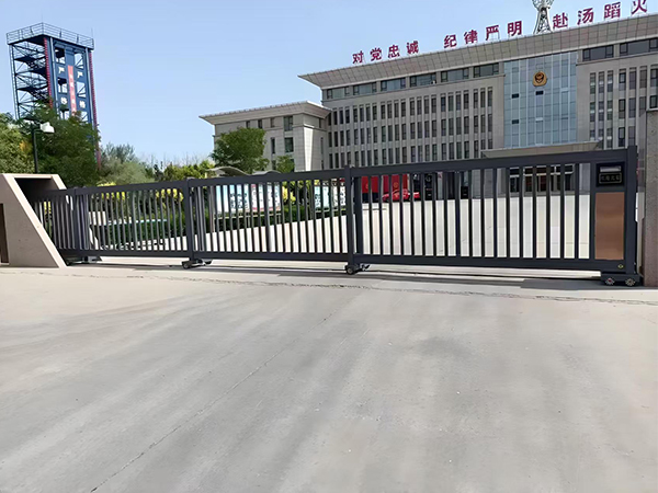 電動段滑門施工