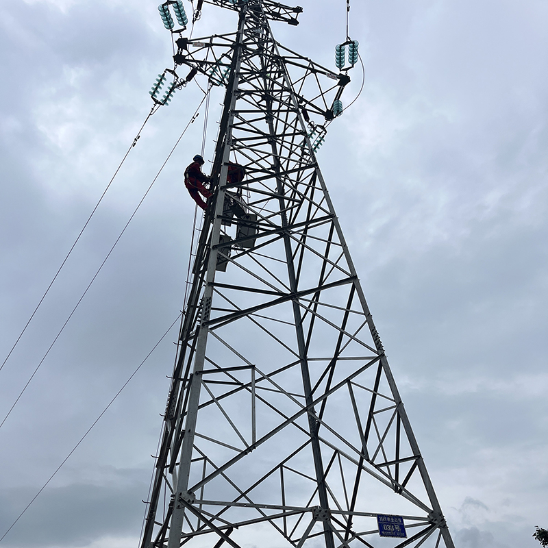 2024.06.03 Transmission line image video monitoring device (integrated dome) equipment installation case