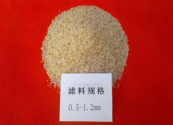 贵阳滤料0.5-1.2mm