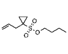 Butyl 1-allylcyclopropanesulfonate