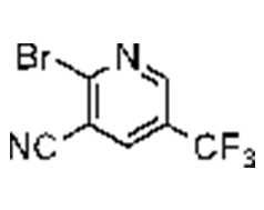 2-bromo-5-(trifluoromethyl)nicotinonitrile