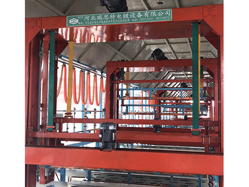 Automatic galvanizing and electroplating equipment