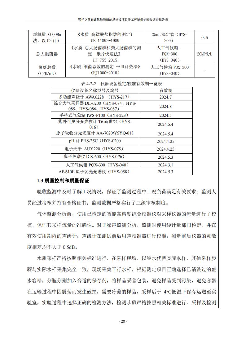 鄂托克前旗建筑垃圾消納場(chǎng)建設(shè)項(xiàng)目竣工 環(huán)境保護(hù)驗(yàn)收調(diào)查報(bào)告表