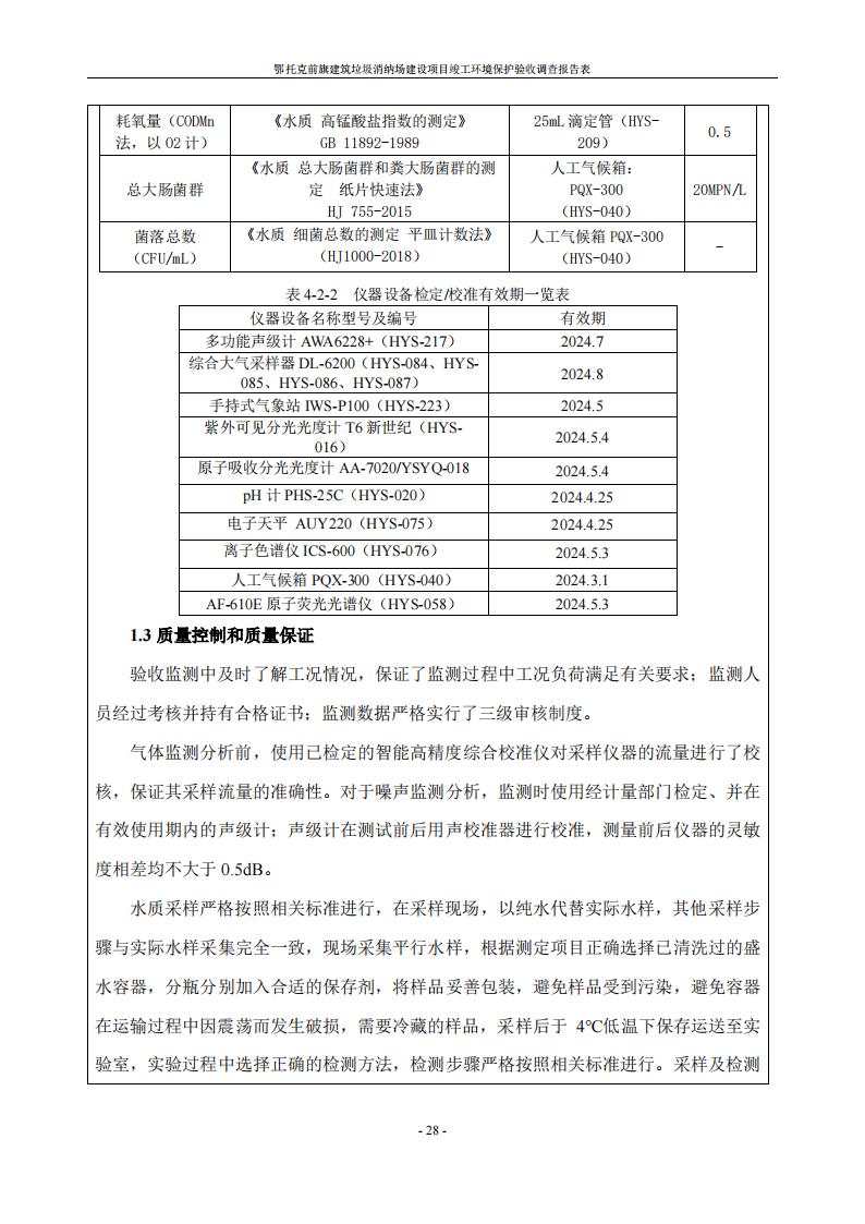 鄂托克前旗建筑垃圾消纳场建设项目竣工 环境保护验收调查报告表