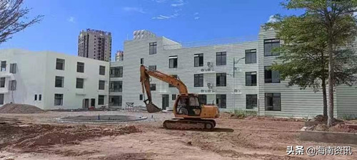 新增540个学位！万宁市万城镇中心幼儿园开展改扩建施工