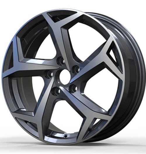 Application of Electrodeposited aluminum alloy wheel hub