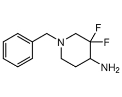 1-benzyl-3,3-difluoropiperidin-4-amine