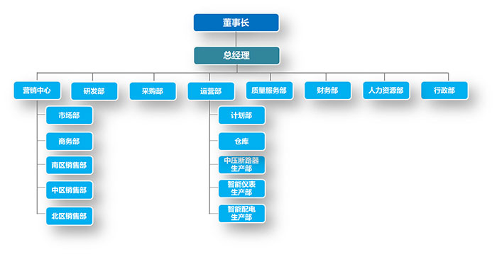杭州电气设备公司-组织架构