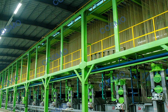 Rope dyeing machine