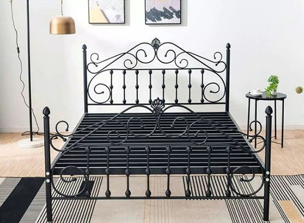 modern small double metal bed frame. 0.6mm small double metal bed frame