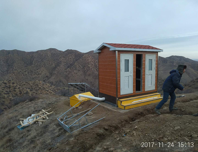 五當召景區(qū)山頂生物處理器