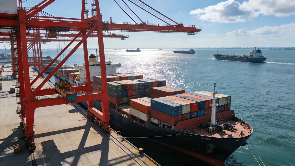 Cherry import peak season is here! The first shipment of Chilean cherries by Shenzhen Shipping has arrived at Dachan Bay