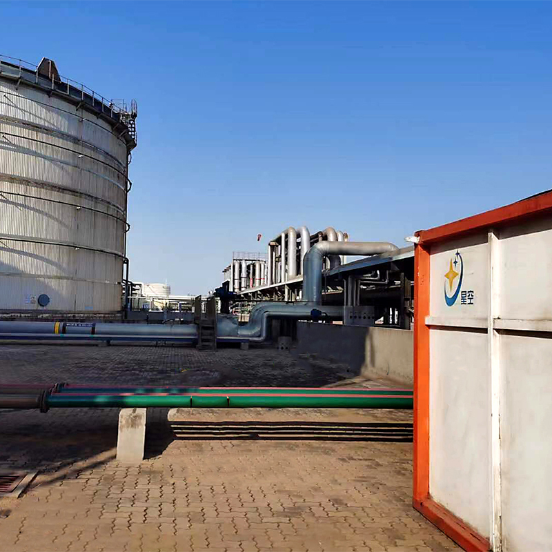 日照港油品碼頭有限公司  5萬立方油罐清洗